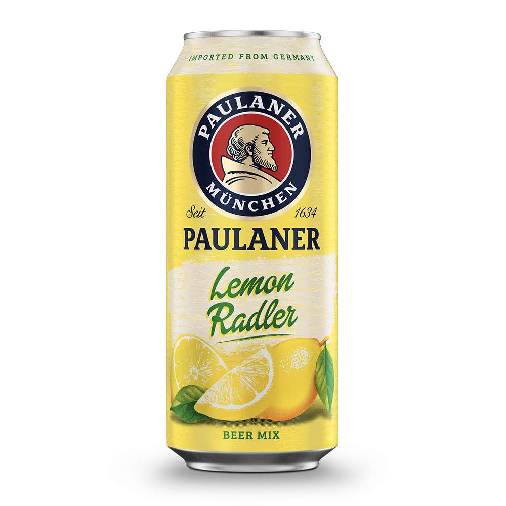 PAULANER CERVEZA WEISSBIER LEMON RADLER LATA 500 ML