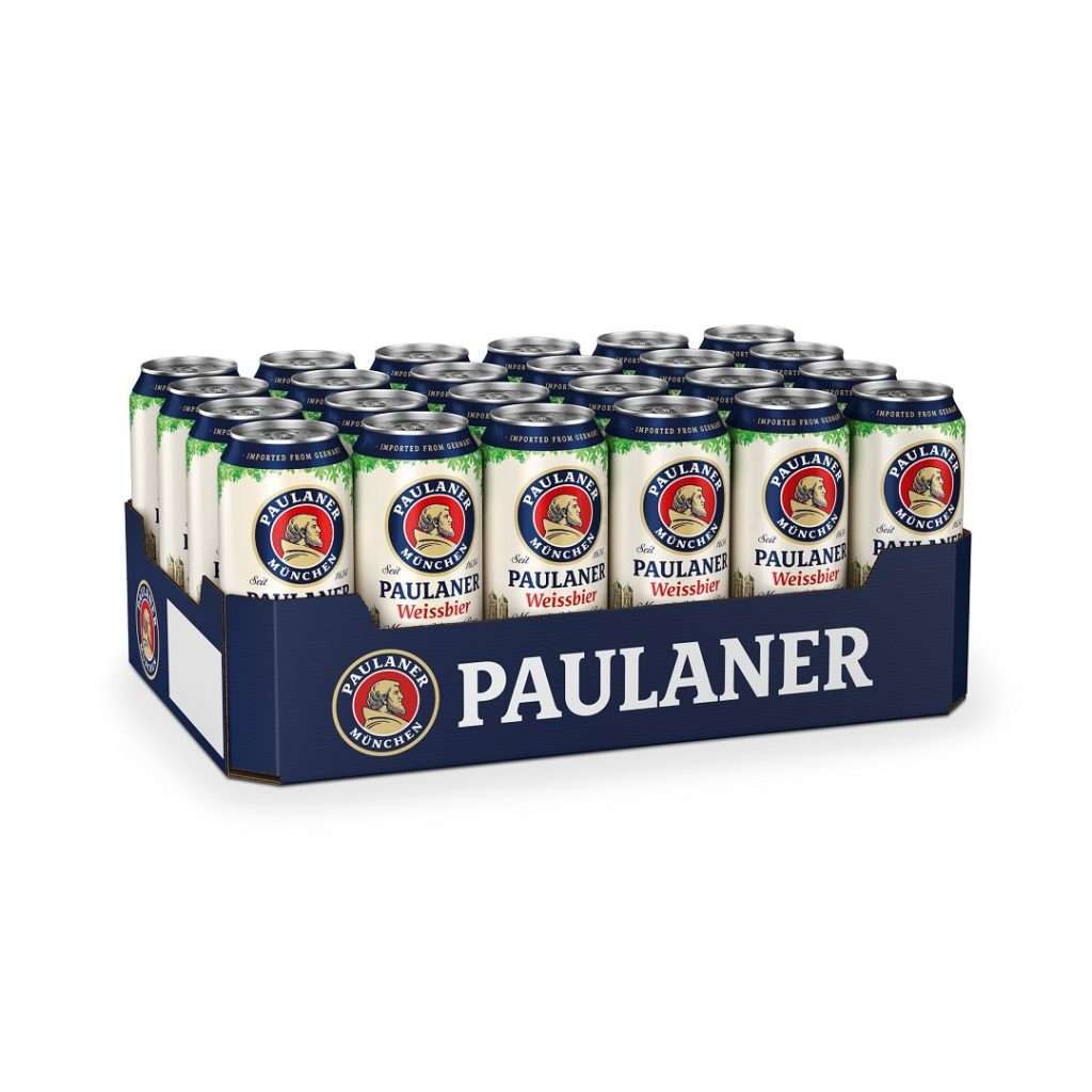 PAULANER CERVEZA CAJA 24 LATAS 0.5 L