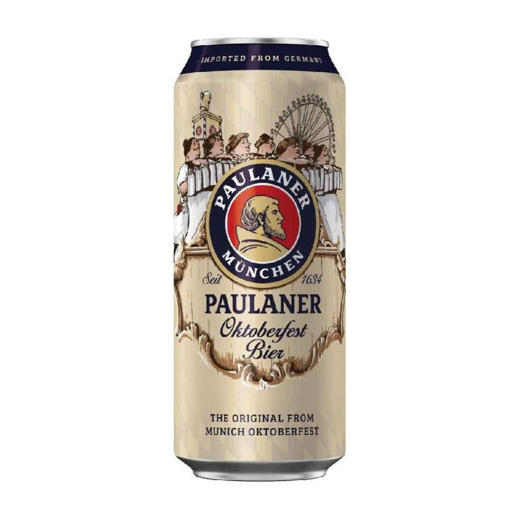PAULANER CERVEZA OKTOBERFEST LATA 0.5L