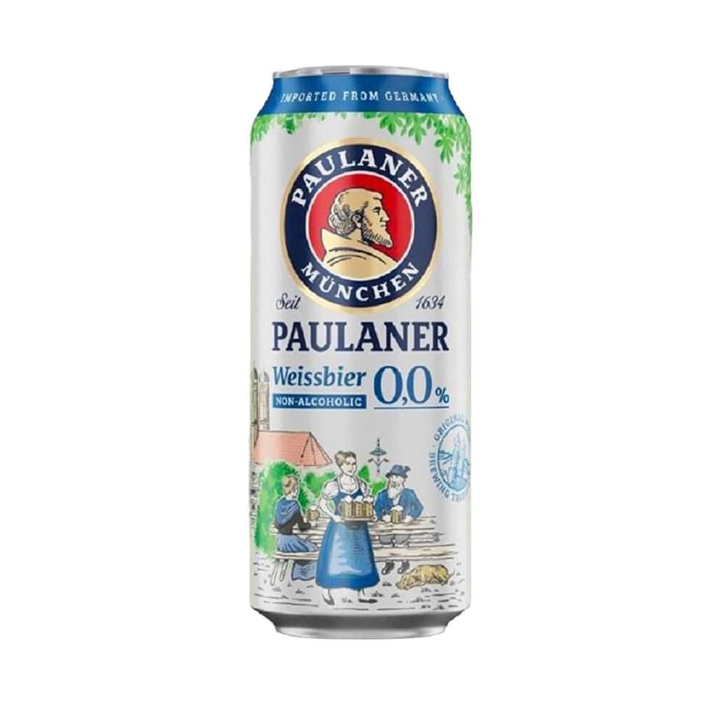 CERVEZA LATA WEISSBIER 0,0% ALCOHOL 500 ML