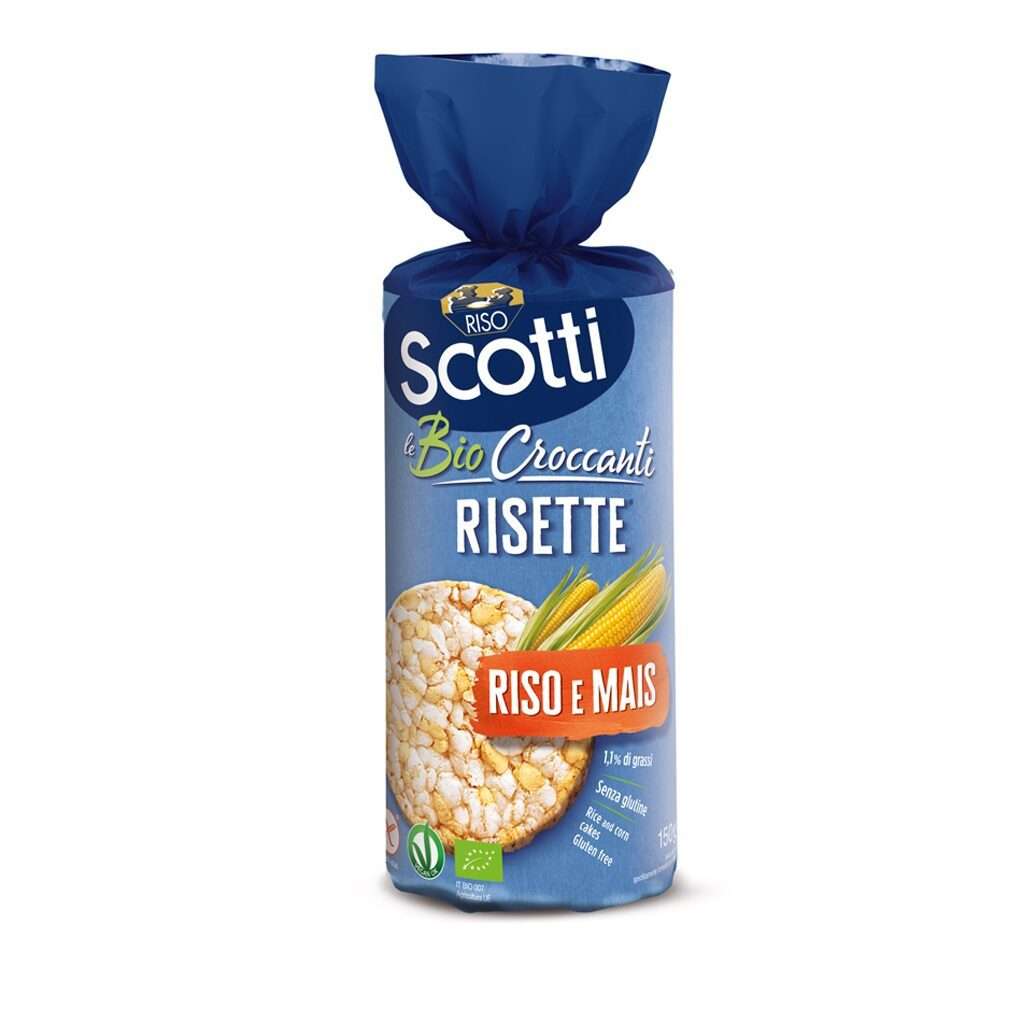 TORTITAS DE ARROZ Y MAIZ-RISO SCOTTI