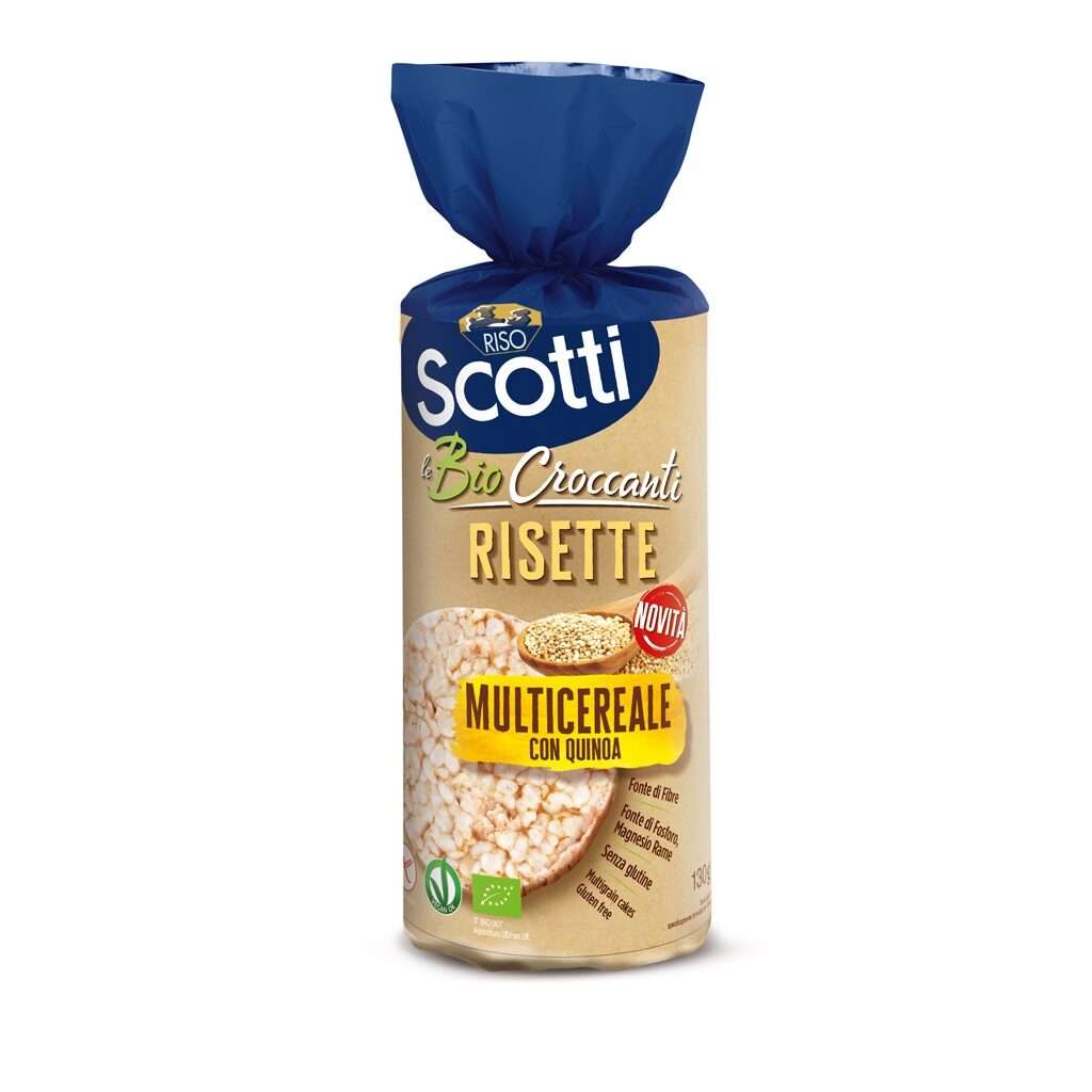 TORTITAS MULTICEREAL DE ARROZ Y QUINOA-RISO SCOTTI
