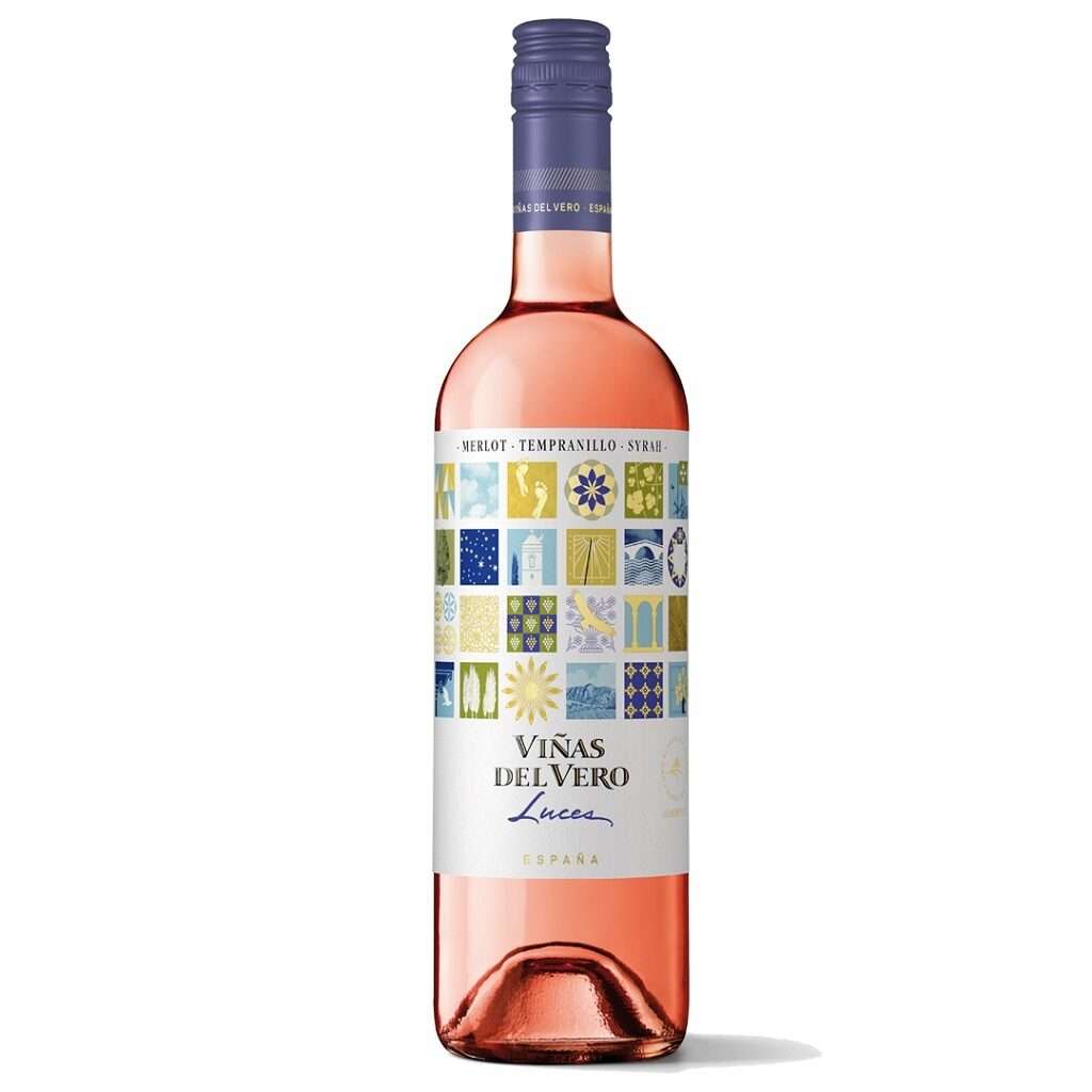 VIÑAS DEL VERO VINO LUCES ROSADO