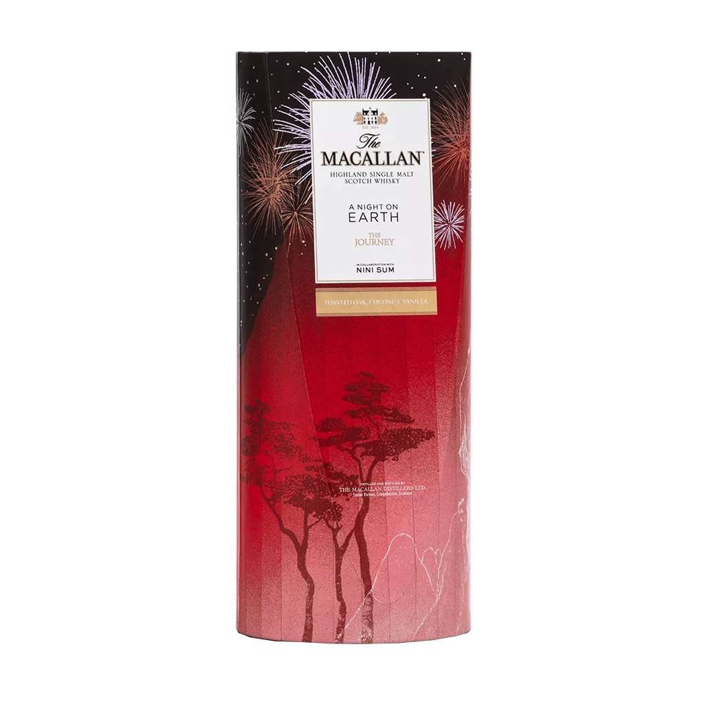 WHISKY THE MACALLAN A NIGHT ON EARTH THE JOURNEY