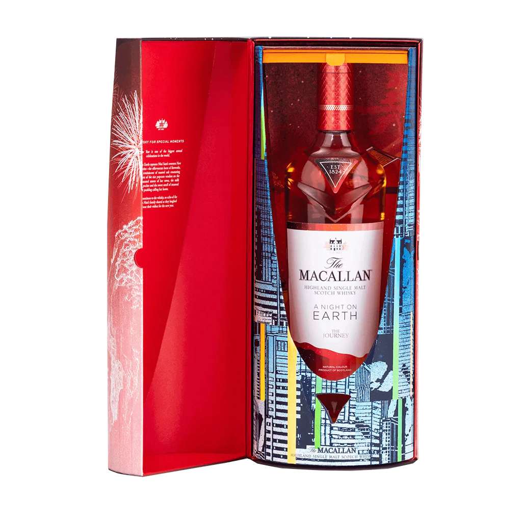 WHISKY THE MACALLAN A NIGHT ON EARTH THE JOURNEY