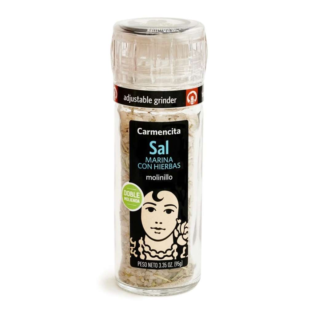 SAL MARINA MEDITERRÁNEA CON HIERBAS 95G – CARMENCITA