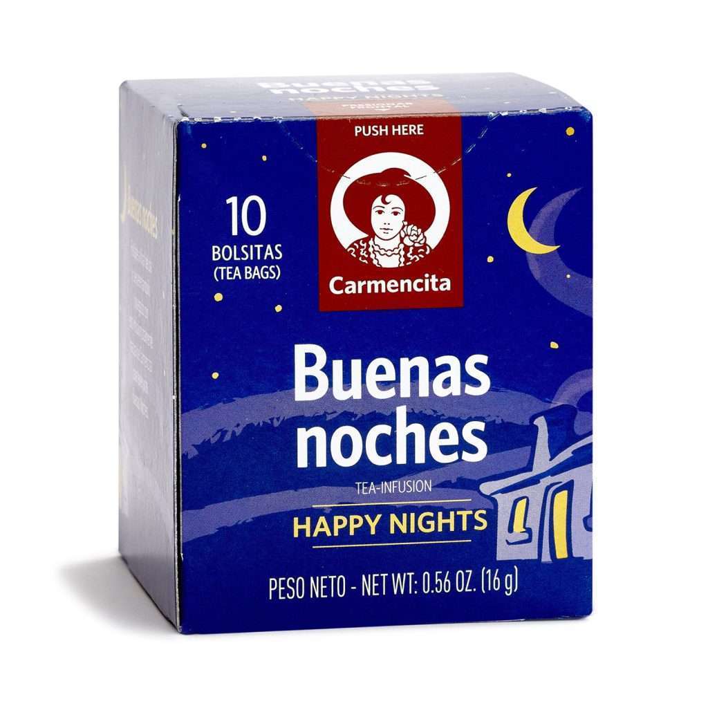 BUENAS NOCHES 16G ESTUCHE 10 BOLSITAS- CARMENCITA