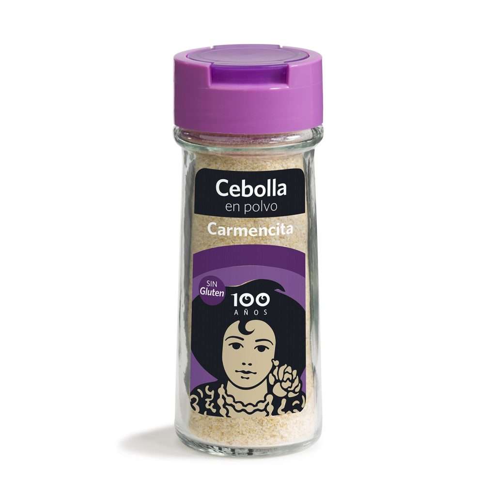 CEBOLLA POLVO 38G TARRO CRISTAL-CARMENCITA