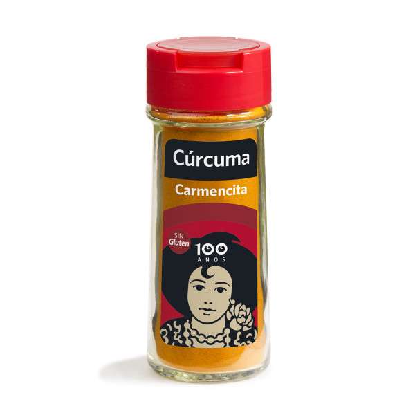 CÚRCUMA MOLIDA 48G TARRO CRISTAL-CARMENCITA