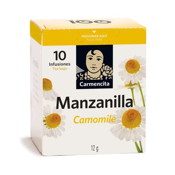 MANZANILLA 12G ESTUCHE 10 BOLSITAS – CARMENCITA
