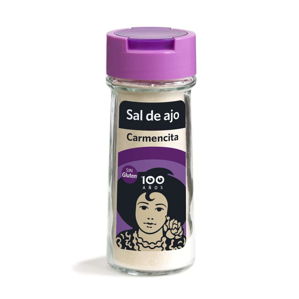 SAL DE AJO 98G TARRO CRISTAL- CARMENCITA