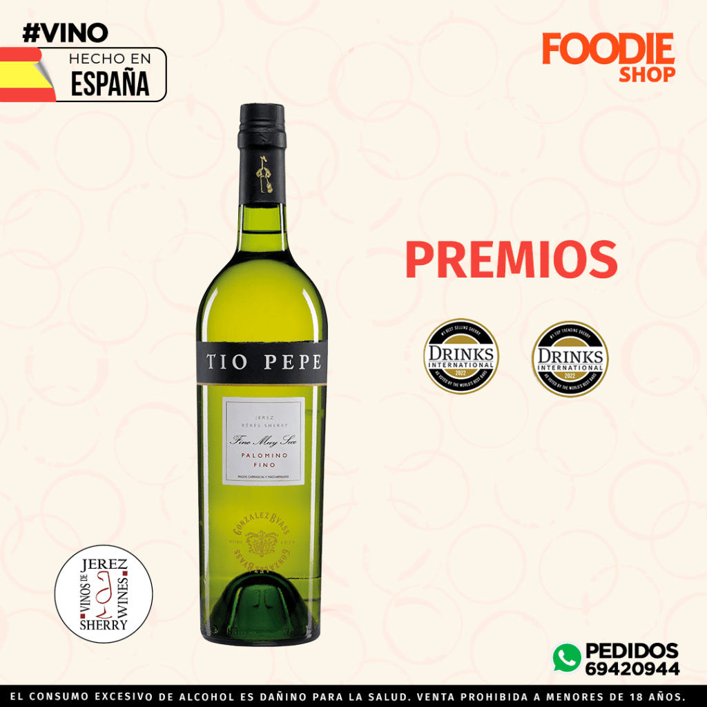 TIO PEPE JEREZ VINO FINO 750 ML