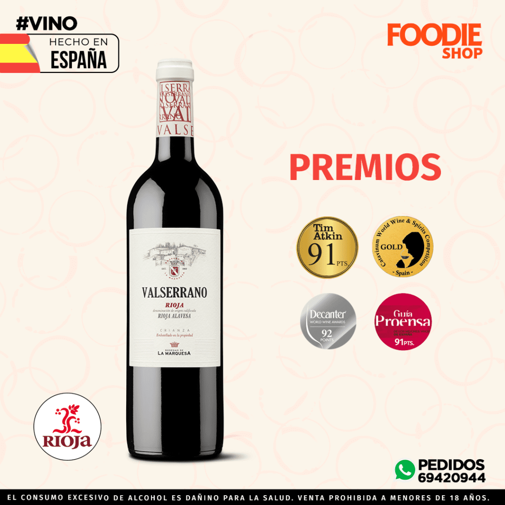VINO VALSERRANO CRIANZA 750 ML