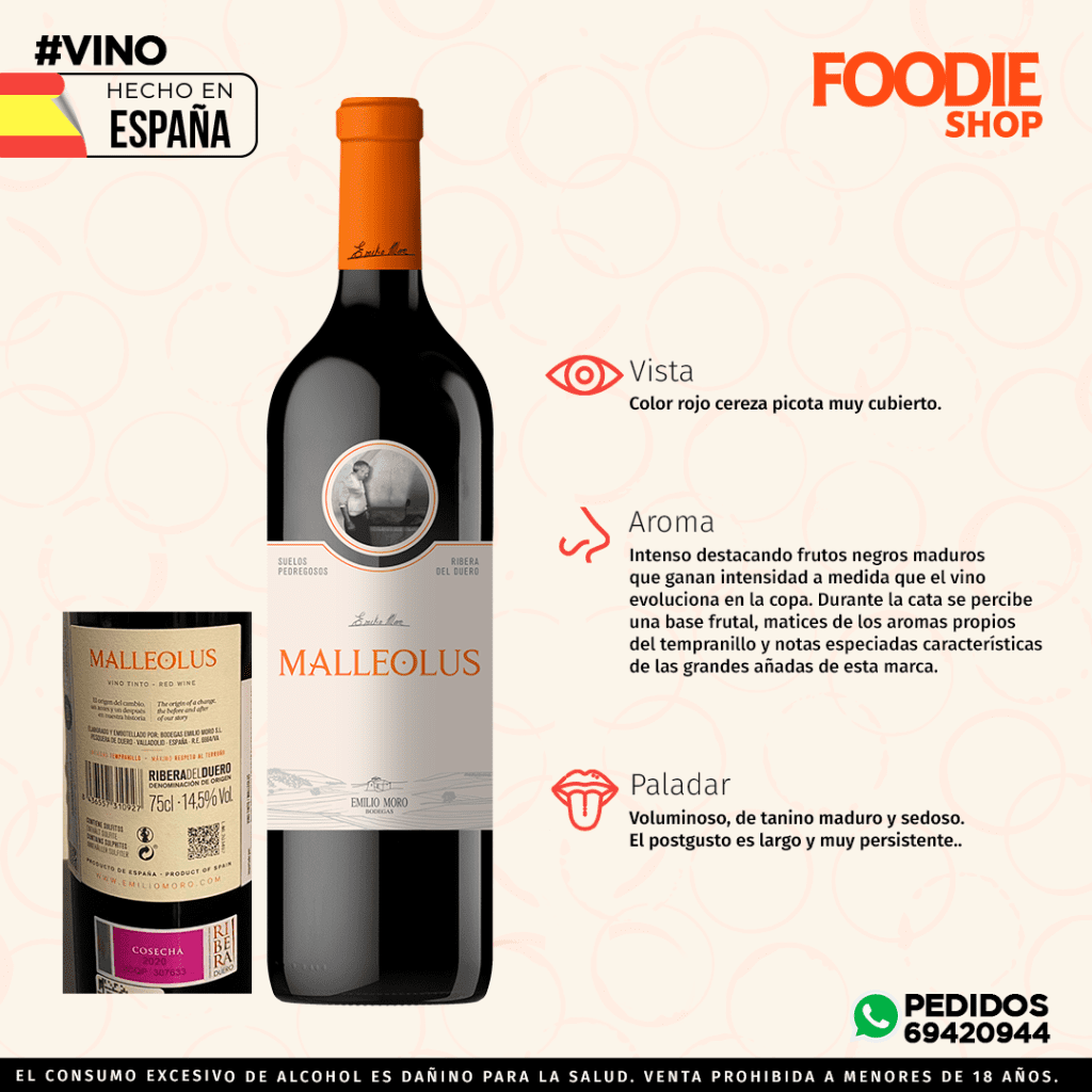 EMILIO MORO MALLEOLUS ESTUCHE 750 ML