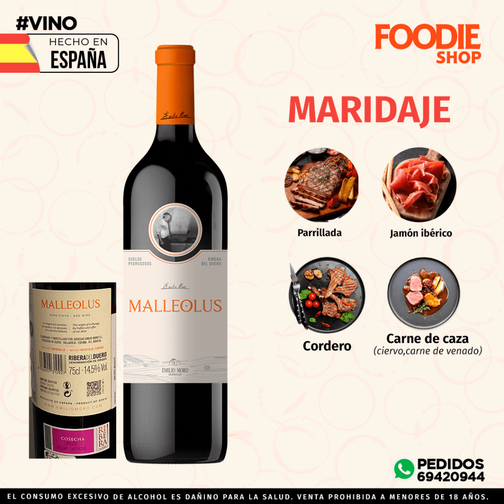 EMILIO MORO MALLEOLUS ESTUCHE 750 ML