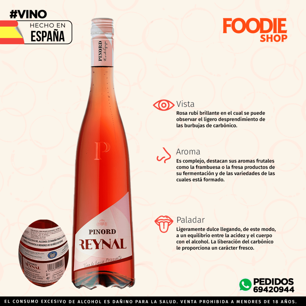 PINORD REYNAL ROSADO 750 ML
