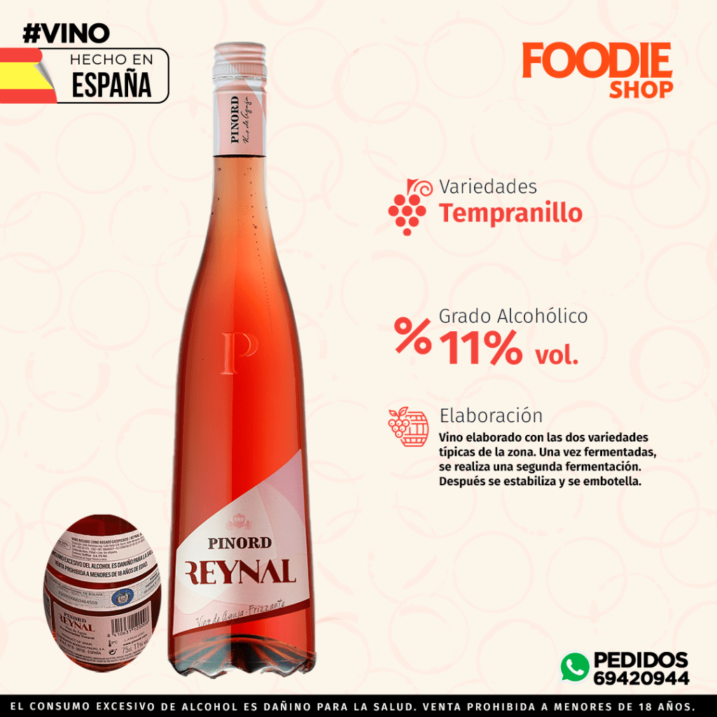PINORD REYNAL ROSADO 750 ML
