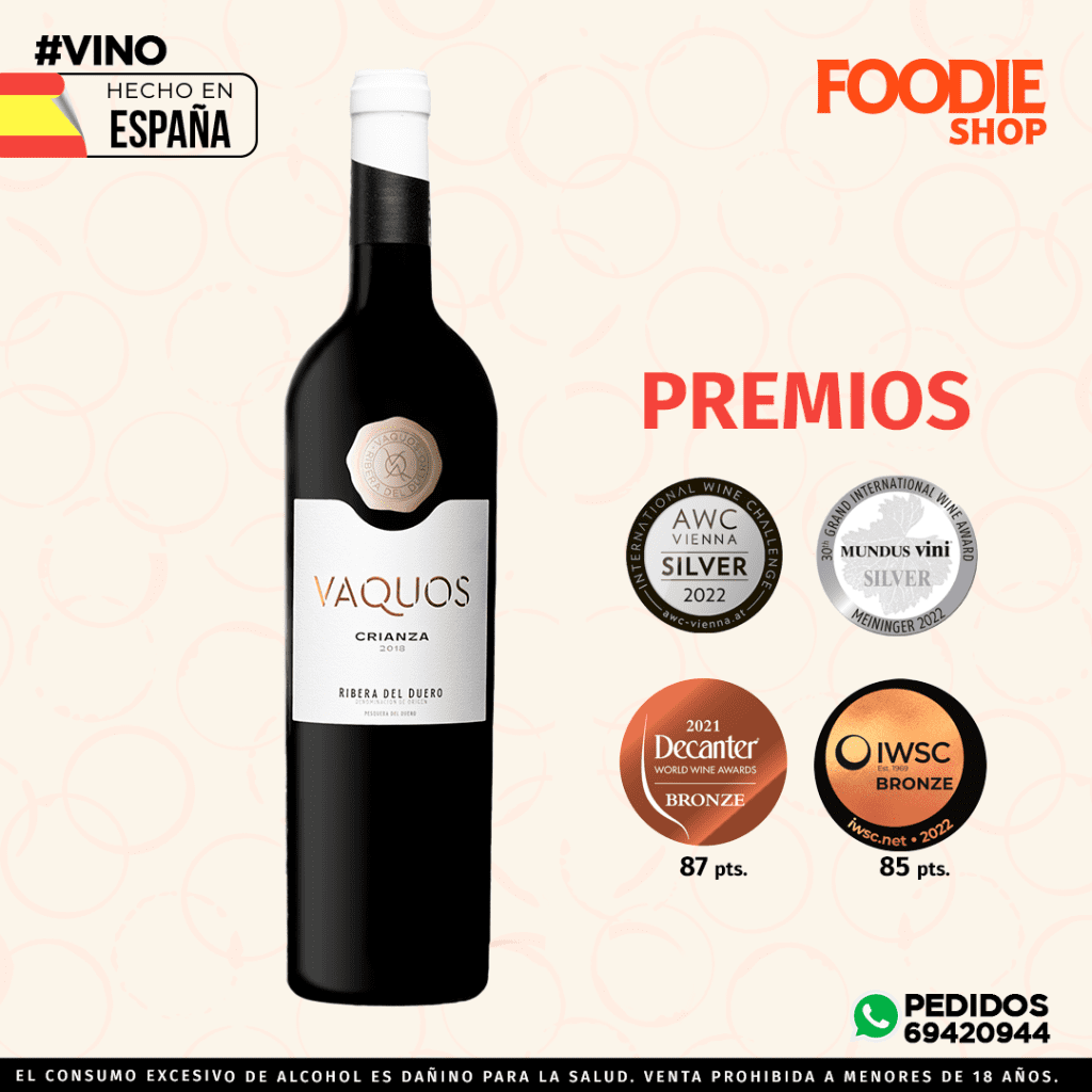 PINORD VAQUOS CRIANZA 750 ML