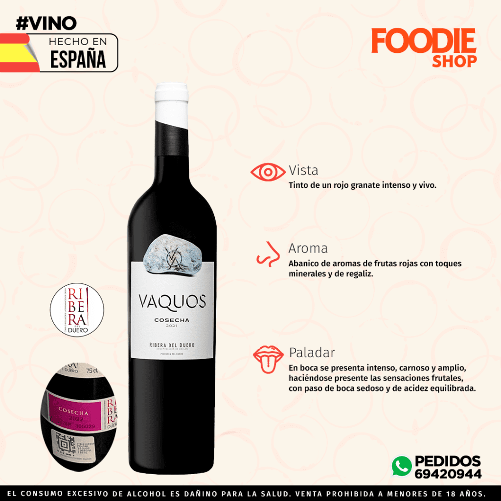 PINORD VAQUOS COSECHA 750 ML