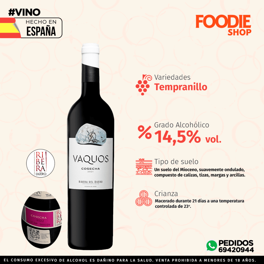 PINORD VAQUOS COSECHA 750 ML