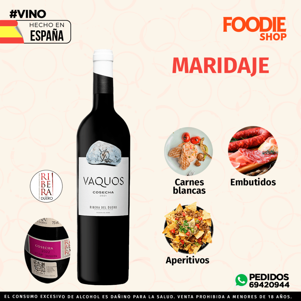 PINORD VAQUOS COSECHA 750 ML