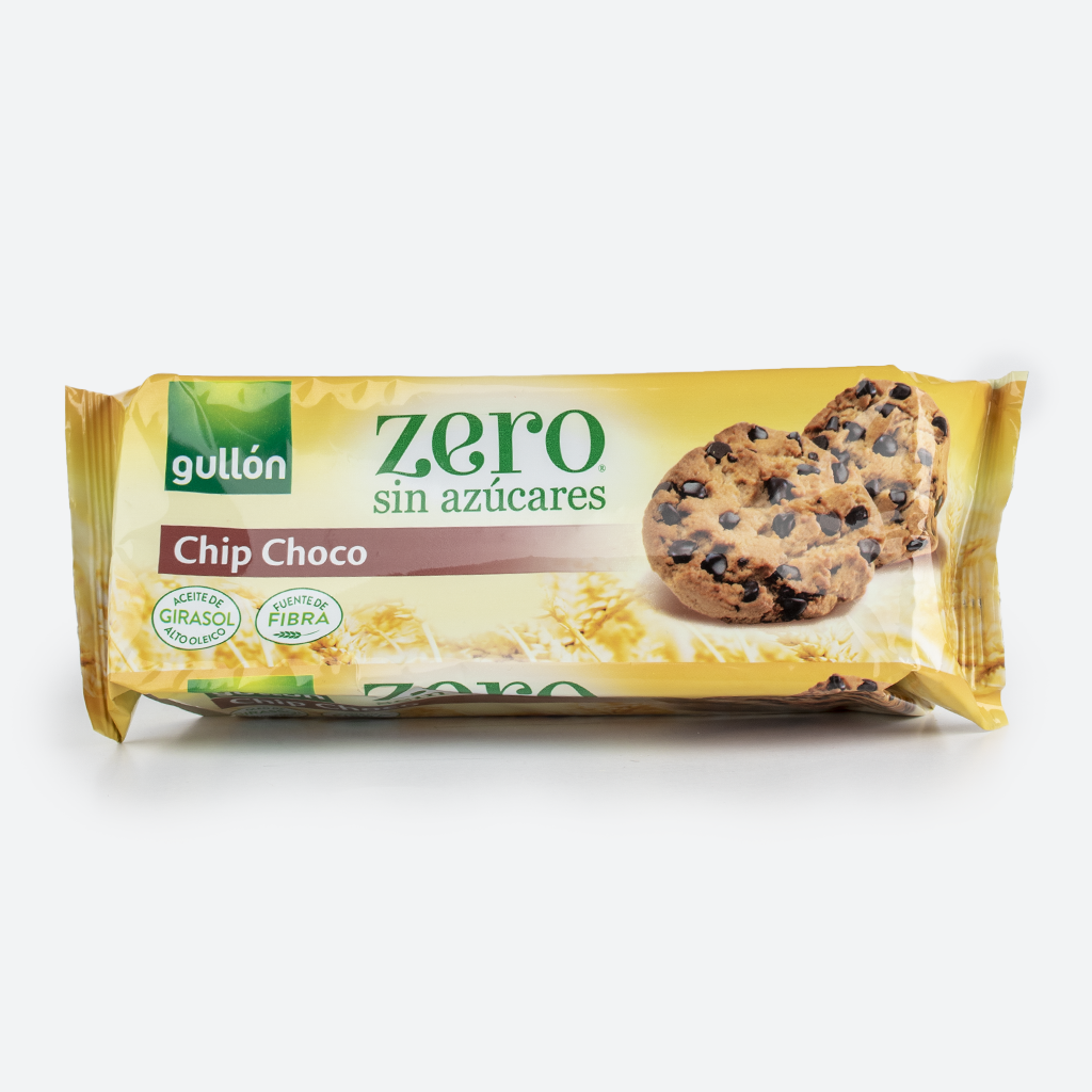 GULLON GALLETA CHIP CHOCO ZERO 125G