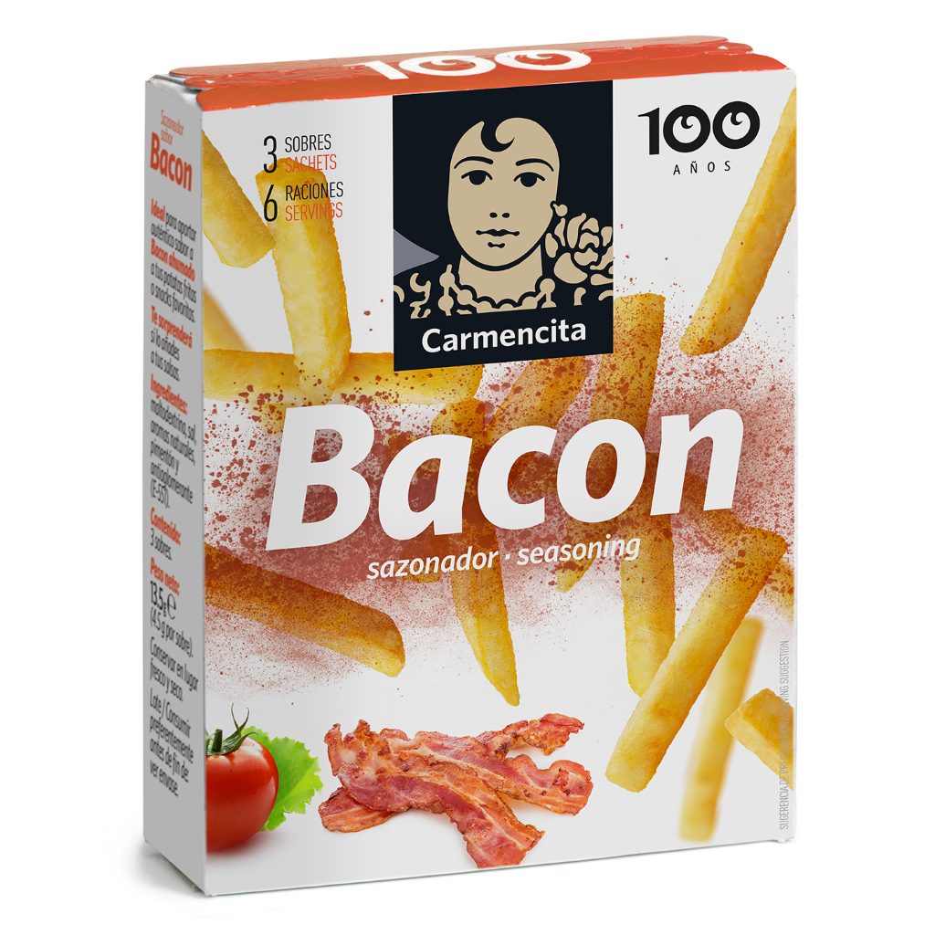 CAR. SAZONADOR BACON 13,5G ESTUCHE 3 SOBRES