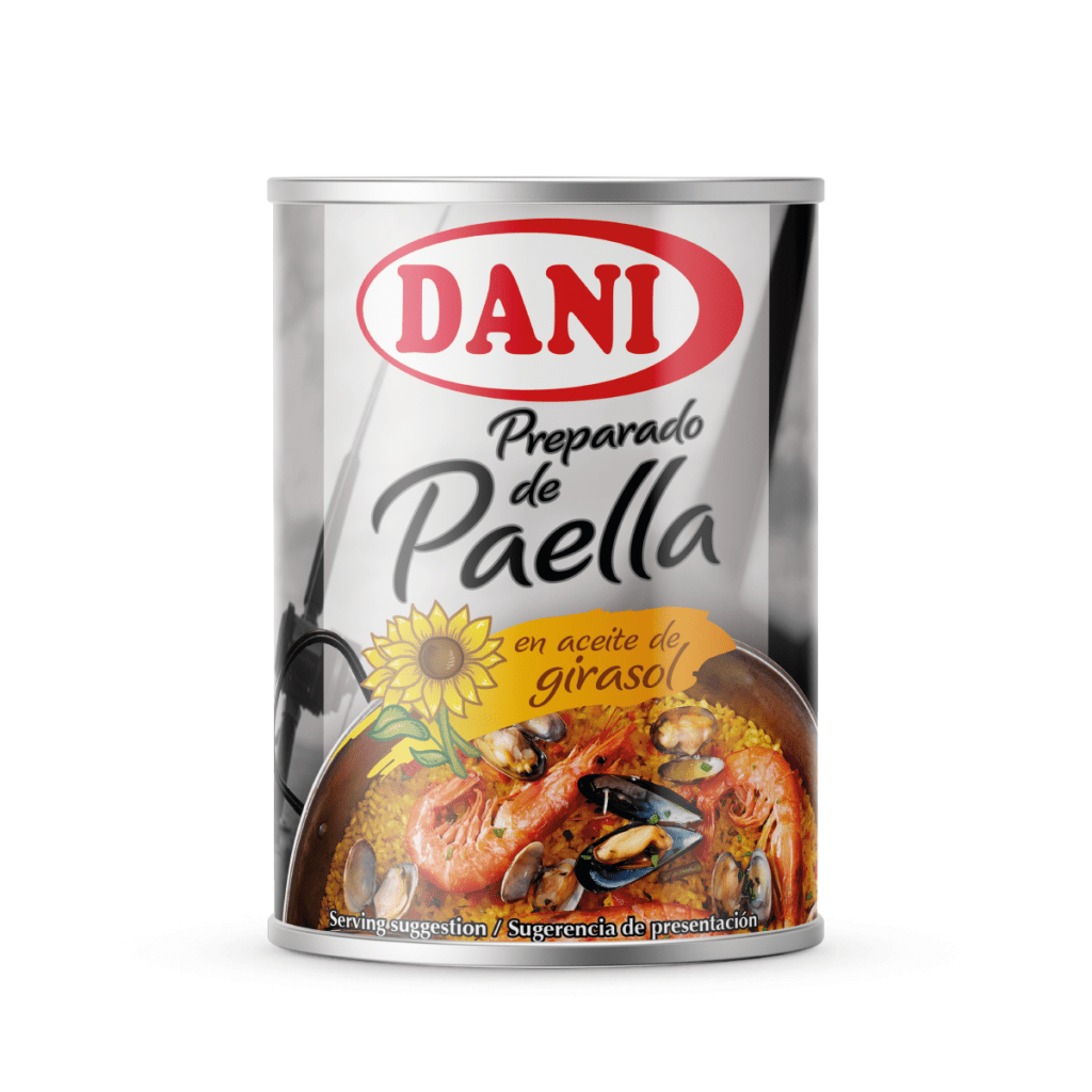 PREPARADO DE PAELLA EN ACEITE DE GIRASOL 196GR
