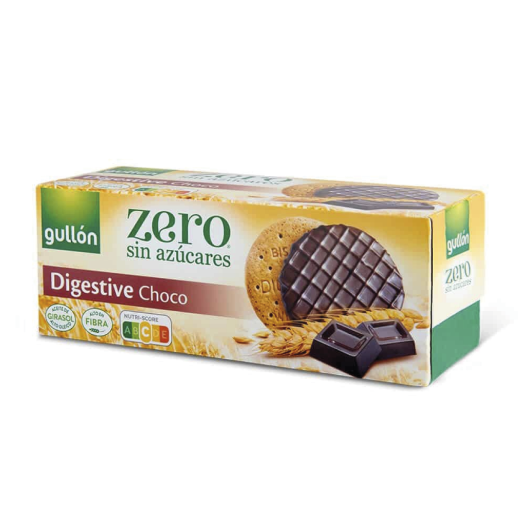 GULLON GALLETA DIGESTIVE CHOCO ZERO 270G