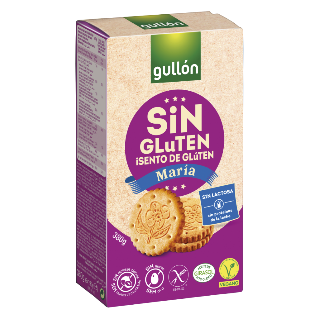 GULLON GALLETA MARIA SIN GLUTEN 380G